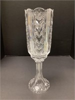 Large Crystal Candle Holder or Vase
