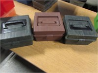 3 bullet cases
