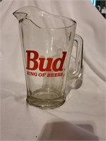 BUD GLASS PICTHER