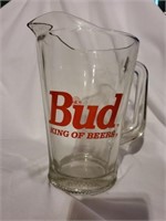 BUD GLASS PICTHER