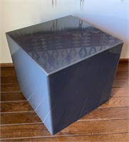 Acrylic Gray Cube