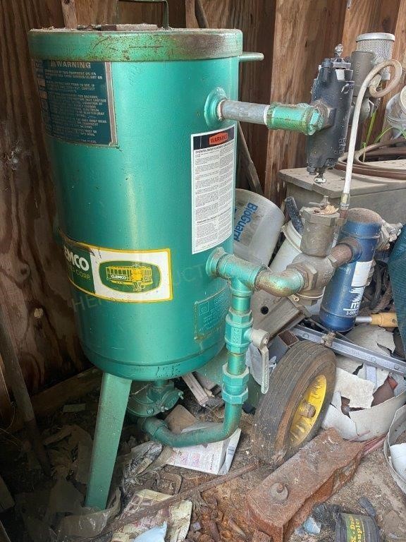 Clemco Industries Abrasive Blast Machine | Live and Online Auctions on ...