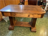 Wooden library table