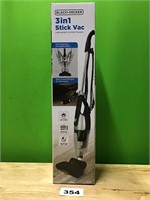 Black + Decker 3in1 Stick Vac