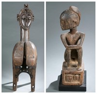 2 West African objects. 20th century.