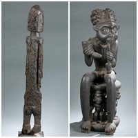 A Dogon style & Cameroon style figure. 20th cen.