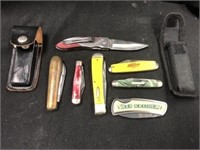 Various Pocket Knifes