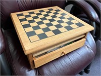 Checkers Chess Multigame Wooden Set