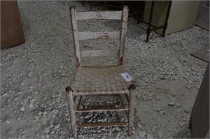 Small White Web Chair