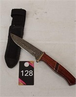 Collectible Knife with Design on Blade