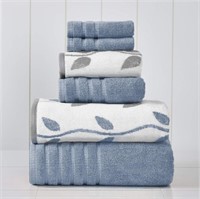 6pc Towel Set 100% Cotton