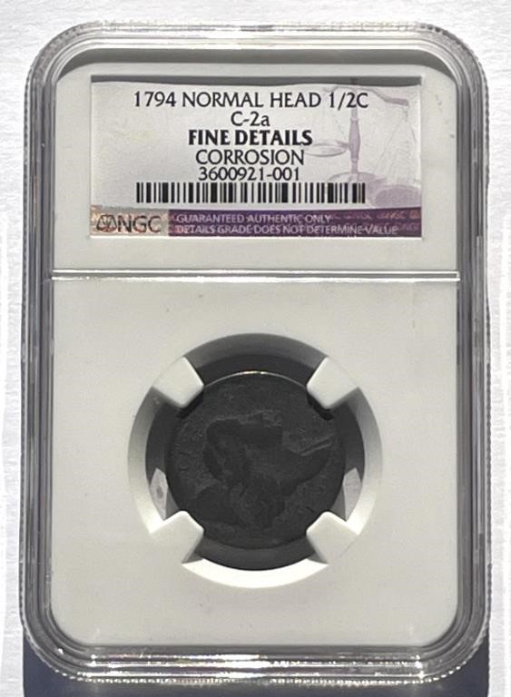 June Coin, Currency, and Stamp Auction