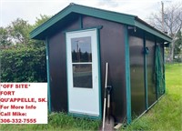 *OFF SITE* Custom Built Greenhouse, On Skids,