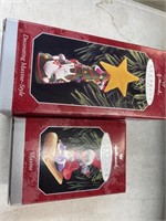 2 Hallmark keepsake ornaments