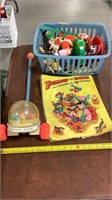 Fisher Price Popper & Assorted Toys