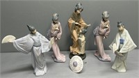 Nao Kesha Porcelain Figures Lot