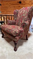 SYLVIA QUEEN ANNE WING CHAIR