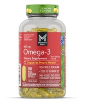 2pack 600mg Omega-3 from Fish Oil with 50 mcg