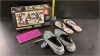 Toms size 9, New Years Eve Party assortment,