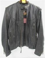 Harley Davidson leather jacket size medium.