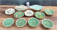 Antique Chinese Famille Rose Verte Porcelain
