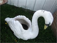 Cement swan
