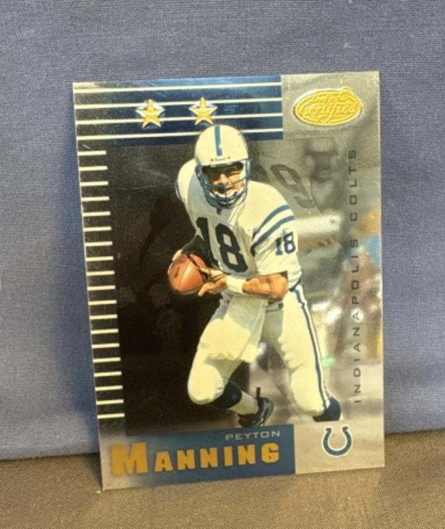 Peyton Manning Indianapolis Colts football card