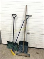 Shovels & Broom