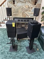 Jbl Surround Sound System Wrk1000, Hls610,