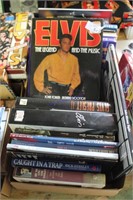 Large Flat of Elvis Presley Books