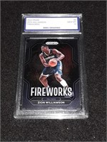 Zion Williamson 2023 Prizm GEM MT 10 Fireworks