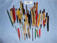 35+ Old Ink Pens - Some advertising