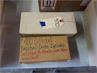 BOX OF ASSTD BASE BALL CARDS