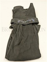 SUEDE SKIRT/TOP/BELT BY LEATHER RENDITIONS