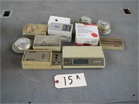 Lot of Assorted Thermostats