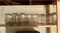 Large canning jar lot