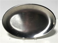 MCM Cultura stainless steel oval platter