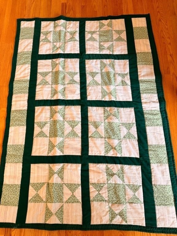 Hand Made Quilt -local hand pieced