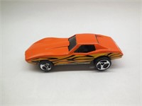 Orange Corvette 1975 Hot Wheels