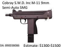 Pre-Ban S.W.D. Inc Mac-11 9mm Semi-Auto Pistol