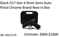 Glock G17 Gen 4 9mm Semi-Auto Pistol