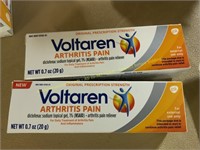 8 Voltairen arthritis pain relief