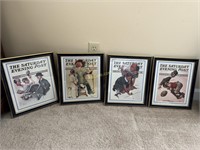 4 Pieces of Norman Rockwell (Saturday Evening