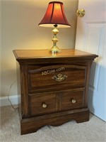 2 Drawer Chest with Bracket Feet, Measures: