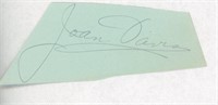 Joan Davis original signature