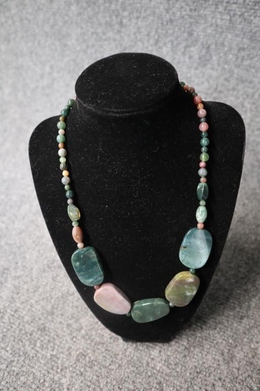 Vintage Agate Necklace