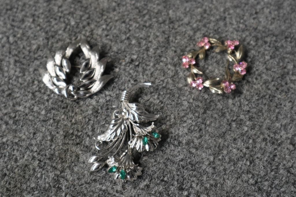 Three Vintage Pins