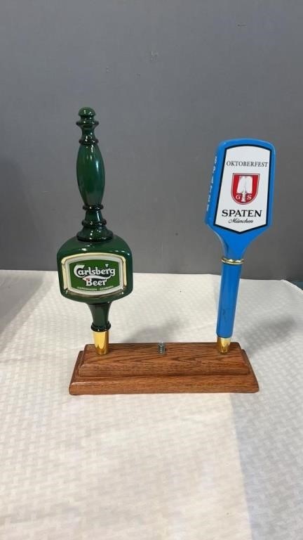 Beer tap handles.