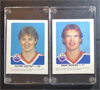 Rare 1984 Red Rooster Gretzky & Messier Cards