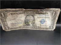 1935 A $1 silver certificate
